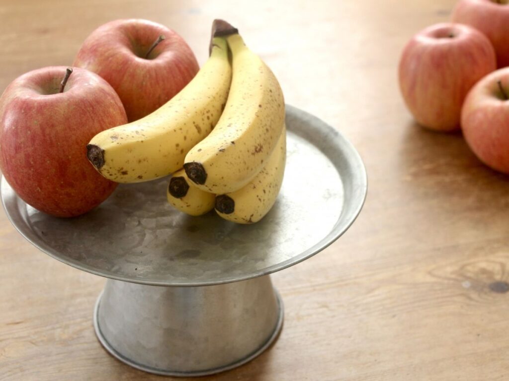 リンゴとバナナ
