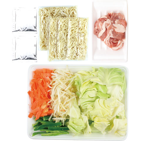 食材セット 塩焼きそばセット内容