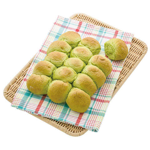 ほうれん草ちぎってロールの写真